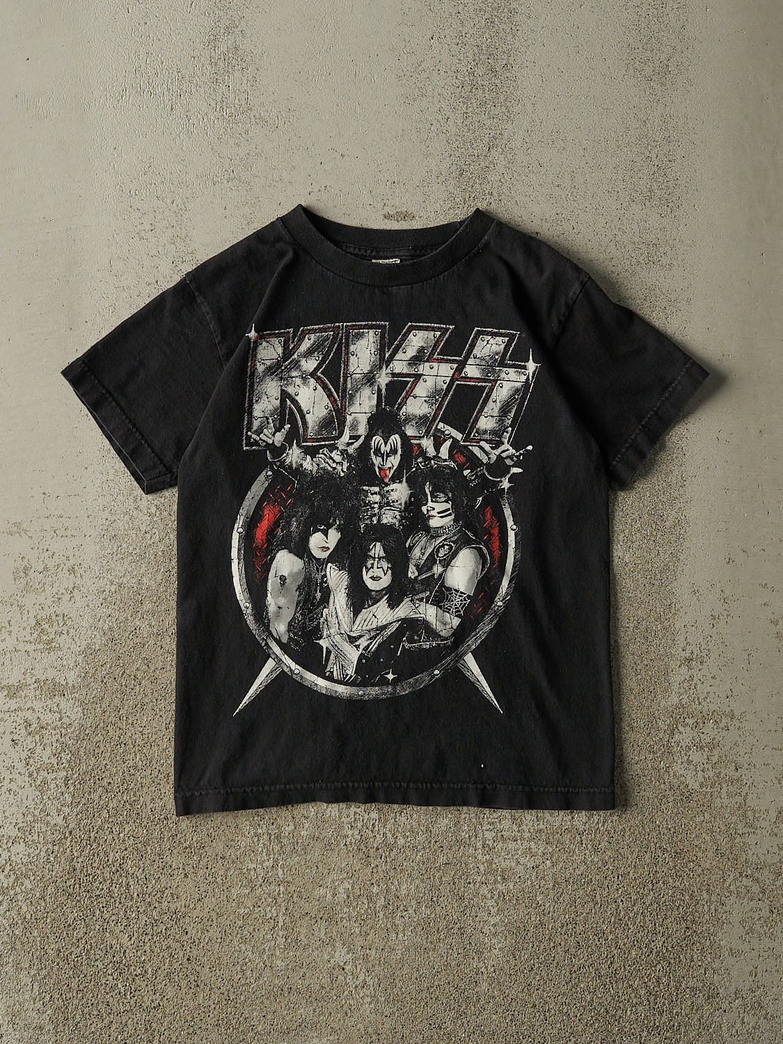 Vintage 13' Black KISS "Monster Tour" Band Tee (XXS/XS)