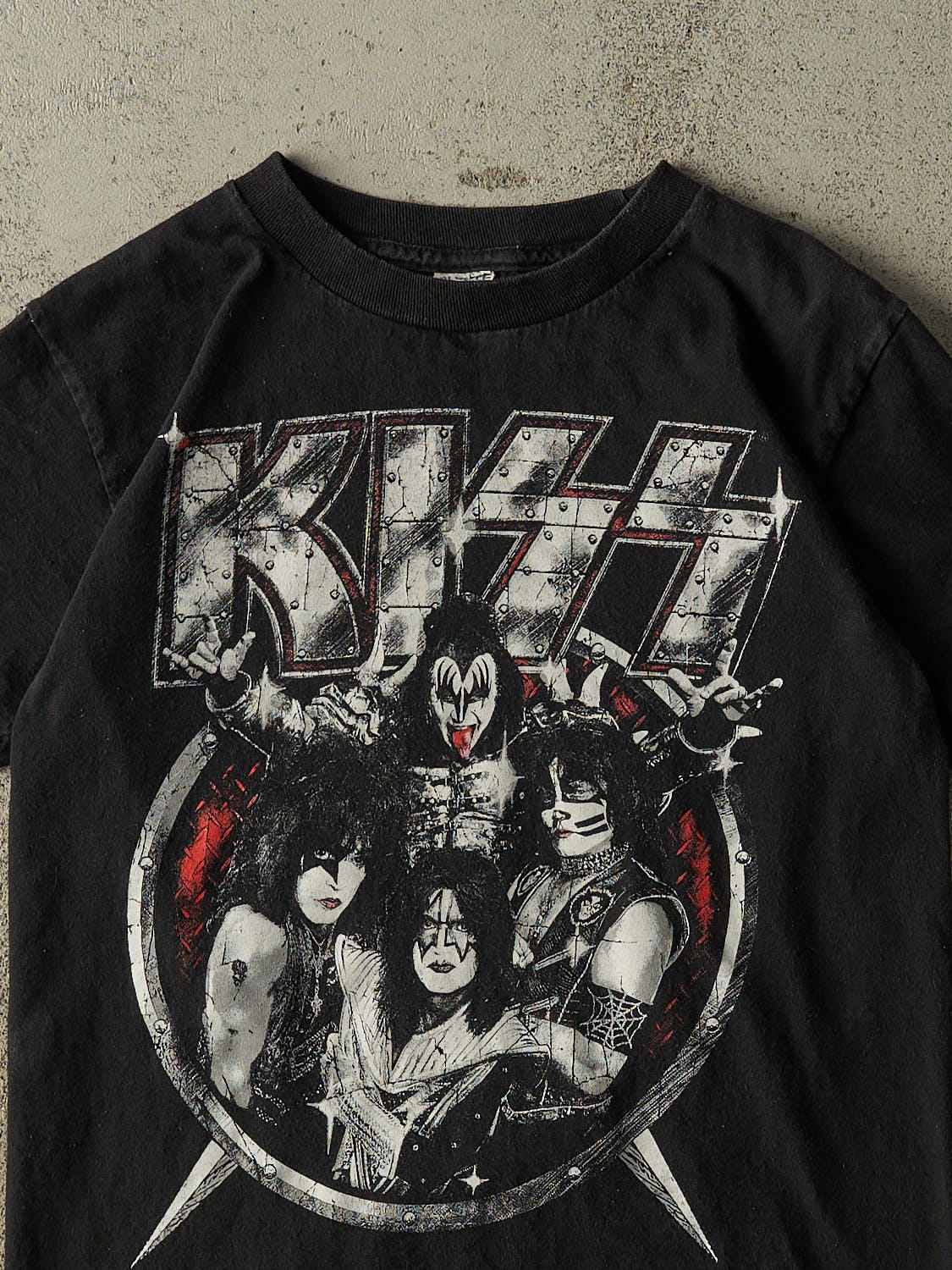 Vintage 13' Black KISS "Monster Tour" Band Tee (XXS/XS)