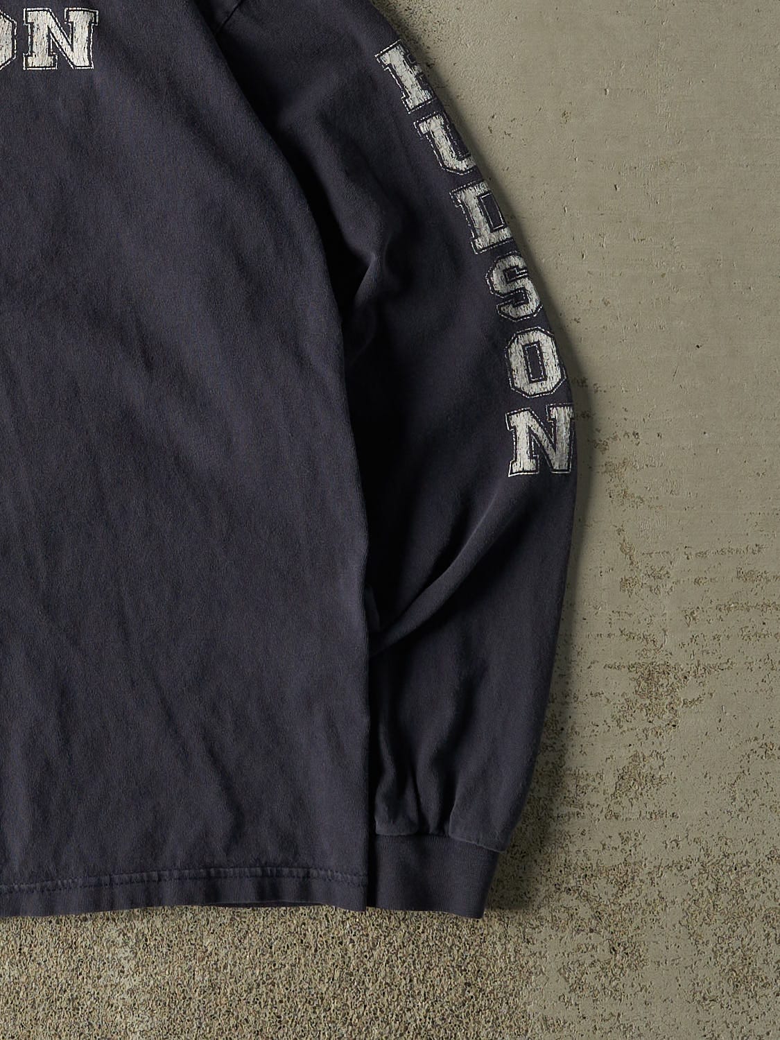 Vintage 90s Navy Blue Hudson Long Sleeve (M)