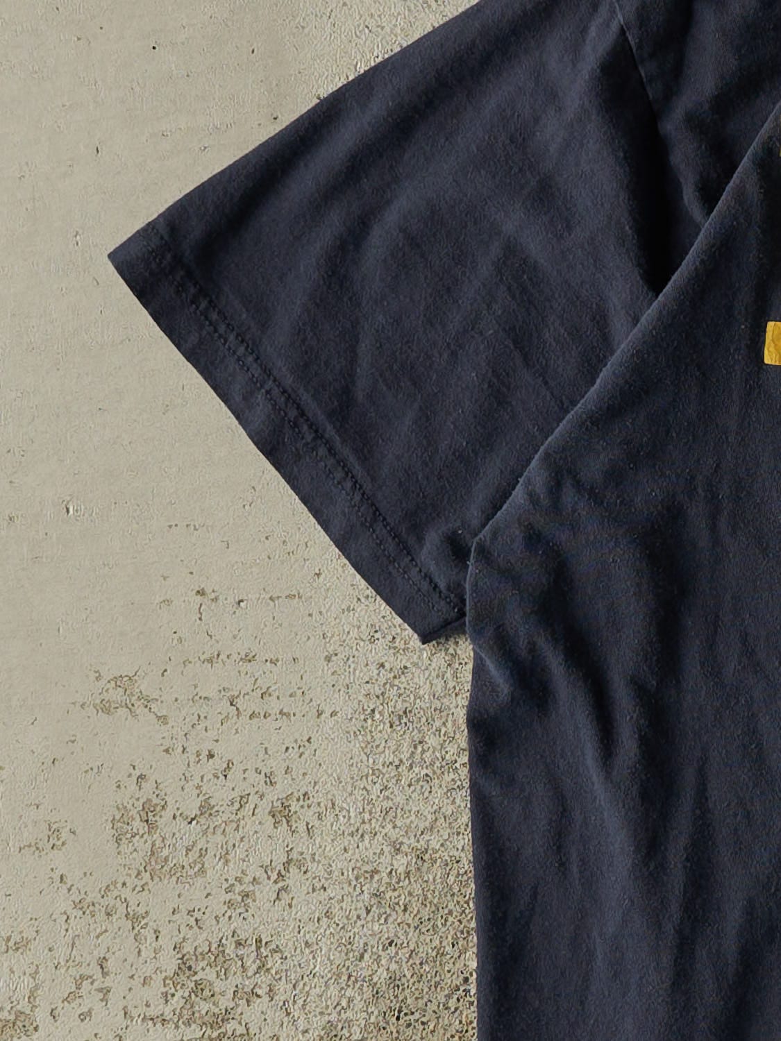 Vintage Y2K Navy Blue US Navy Tee (S/M)