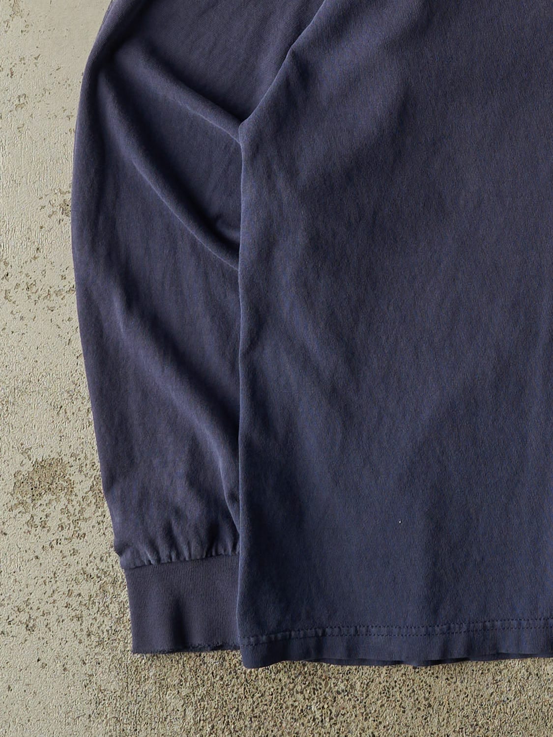 Vintage 90s Blue Adidas Long Sleeve (XL)