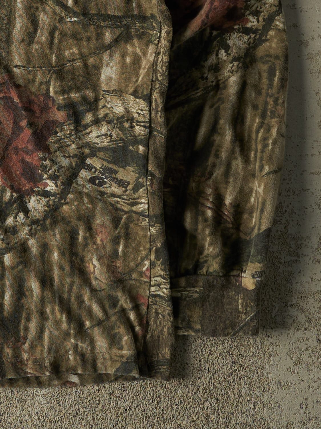 Vintage Y2K Camo Mossy Oak Pocket Long Sleeve (L)