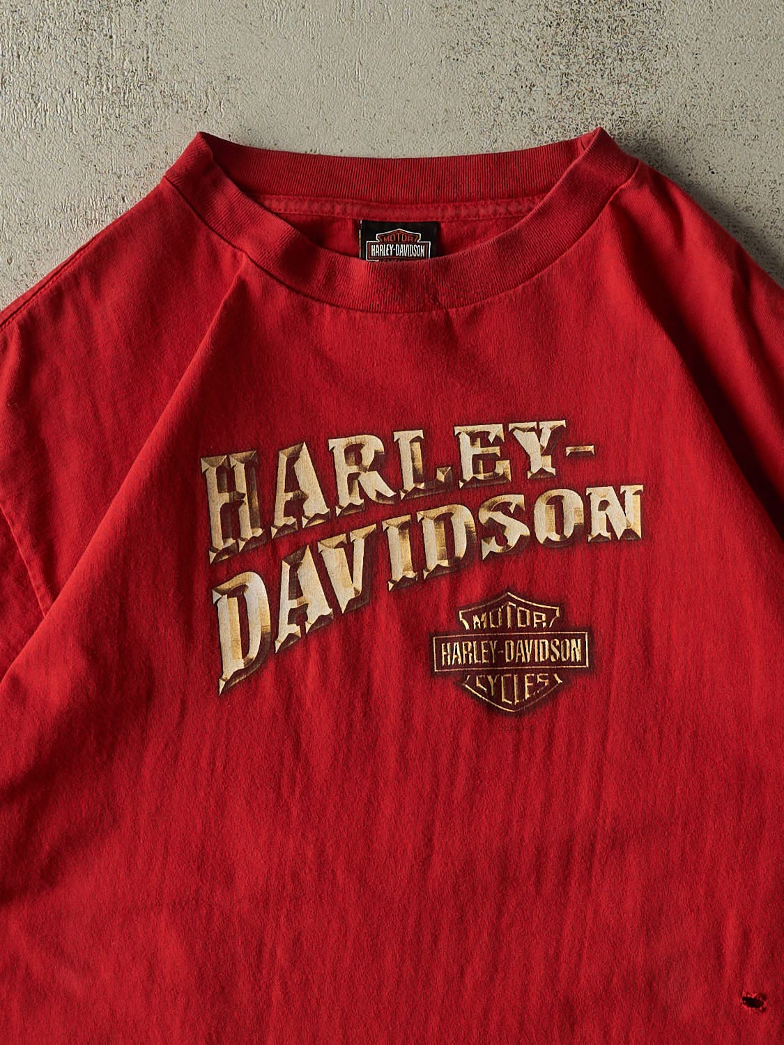 Vintage 03' Red Harley Davidson Orlando FL Tee (L/XL)