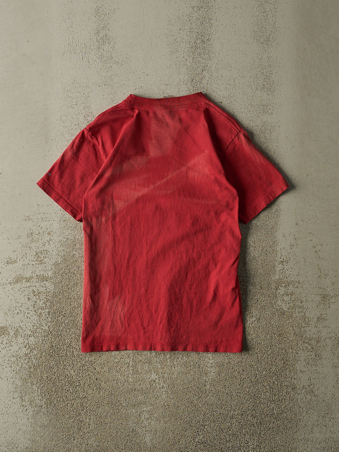 Vintage Y2K Sun Faded Red Westbeach Boarding Tee (XXS/XS)