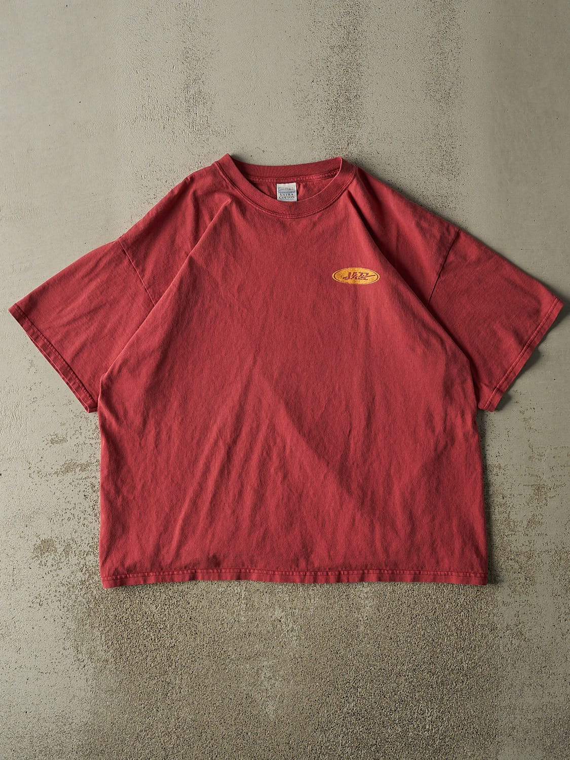Vintage 02' Faded Red Jazz Crew Tee (XL/XXL)
