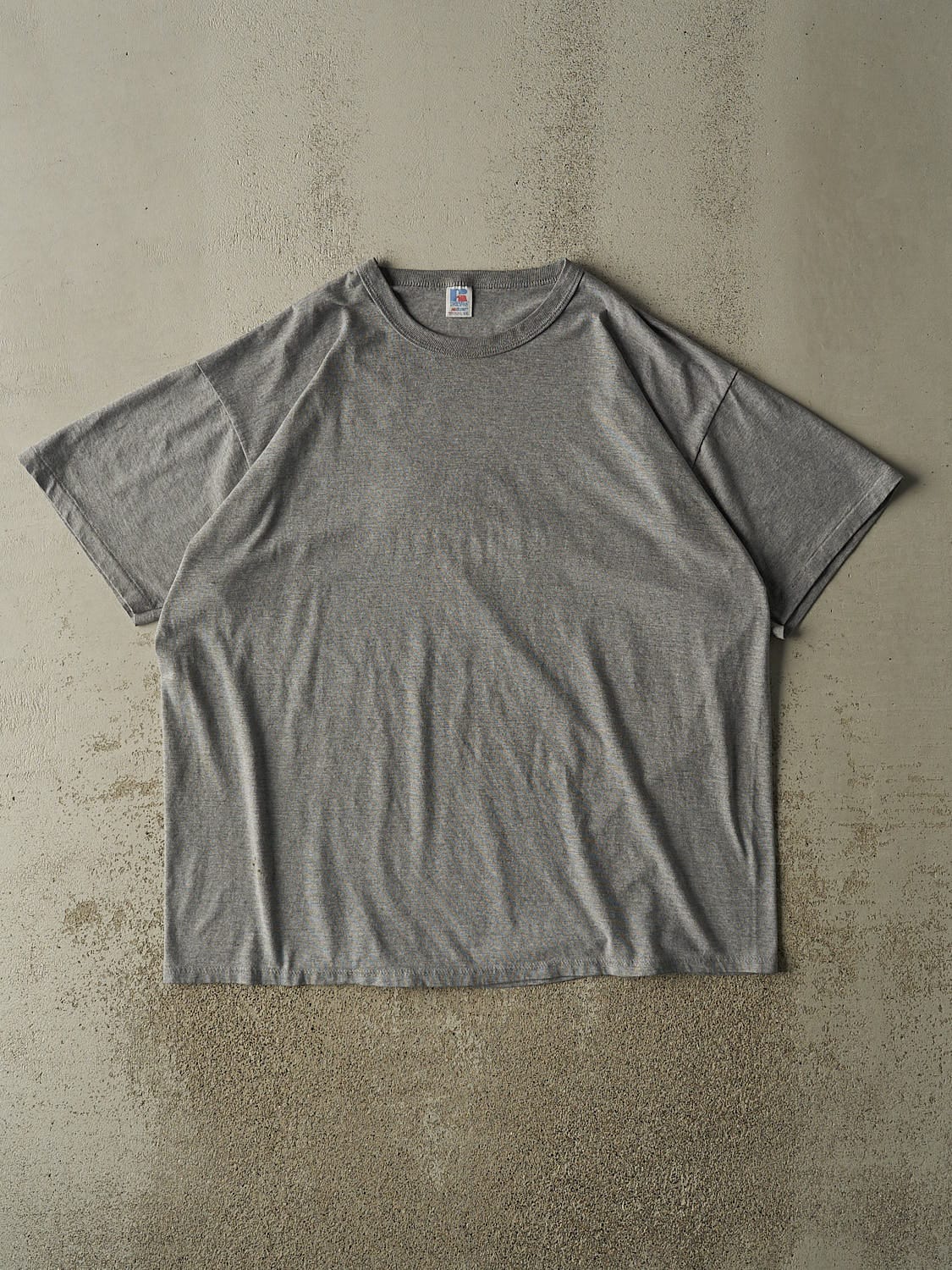Vintage 90s Grey Russell Athletic Blank Tee (XXL/XXXL)