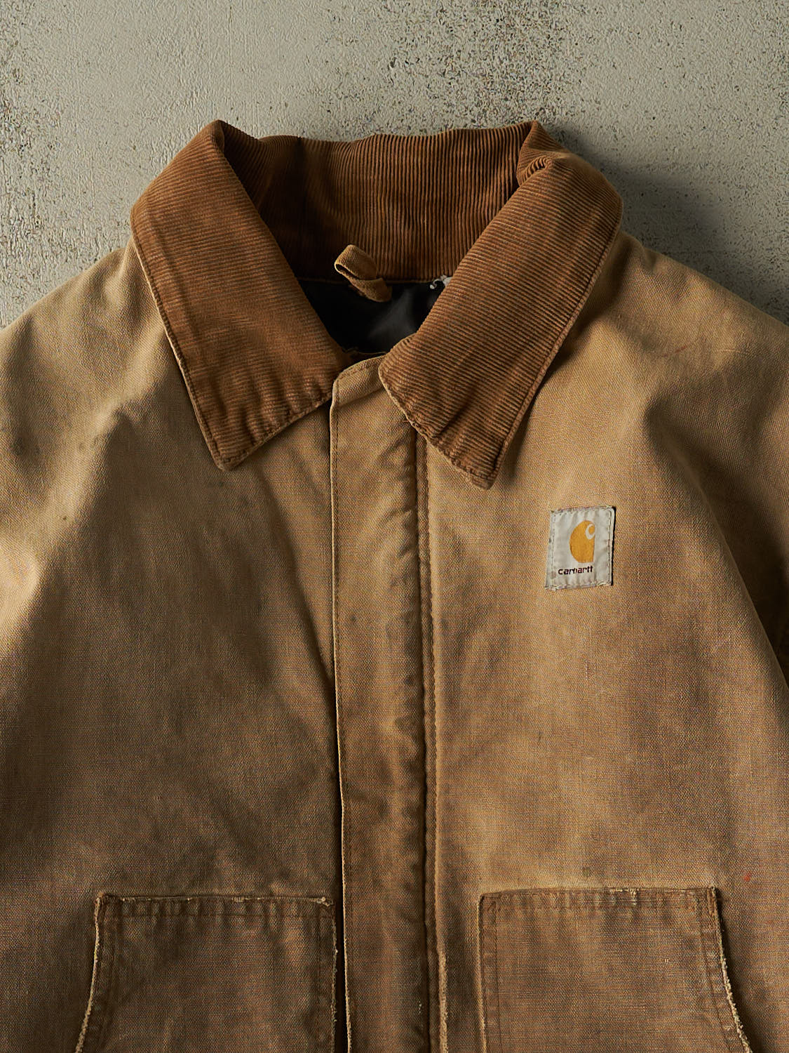 Vintage 90s Beige Carhartt Arctic Jacket (L/XL)