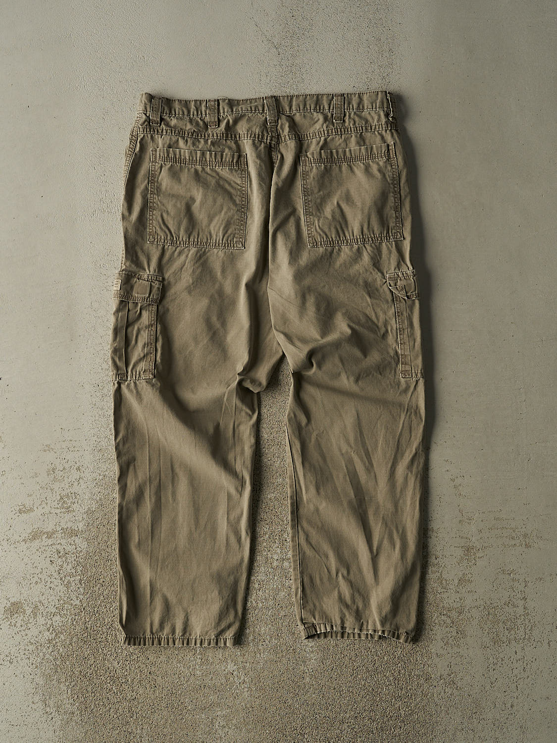 Vintage 90s Beige Wrangler Cargo Pants (38x29.5)