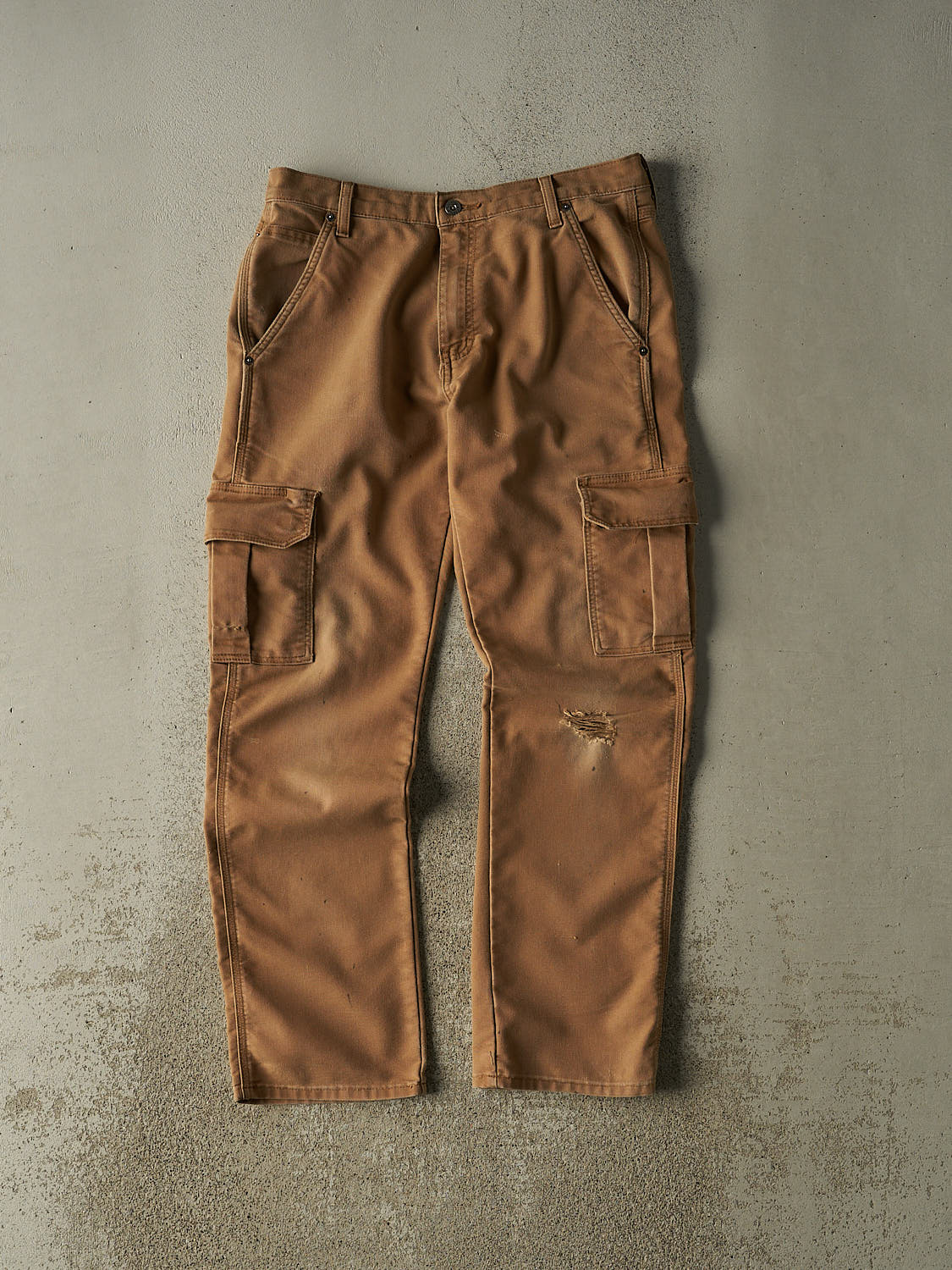 Vintage Y2K Camel Dickies Cargo Pants (32x31)