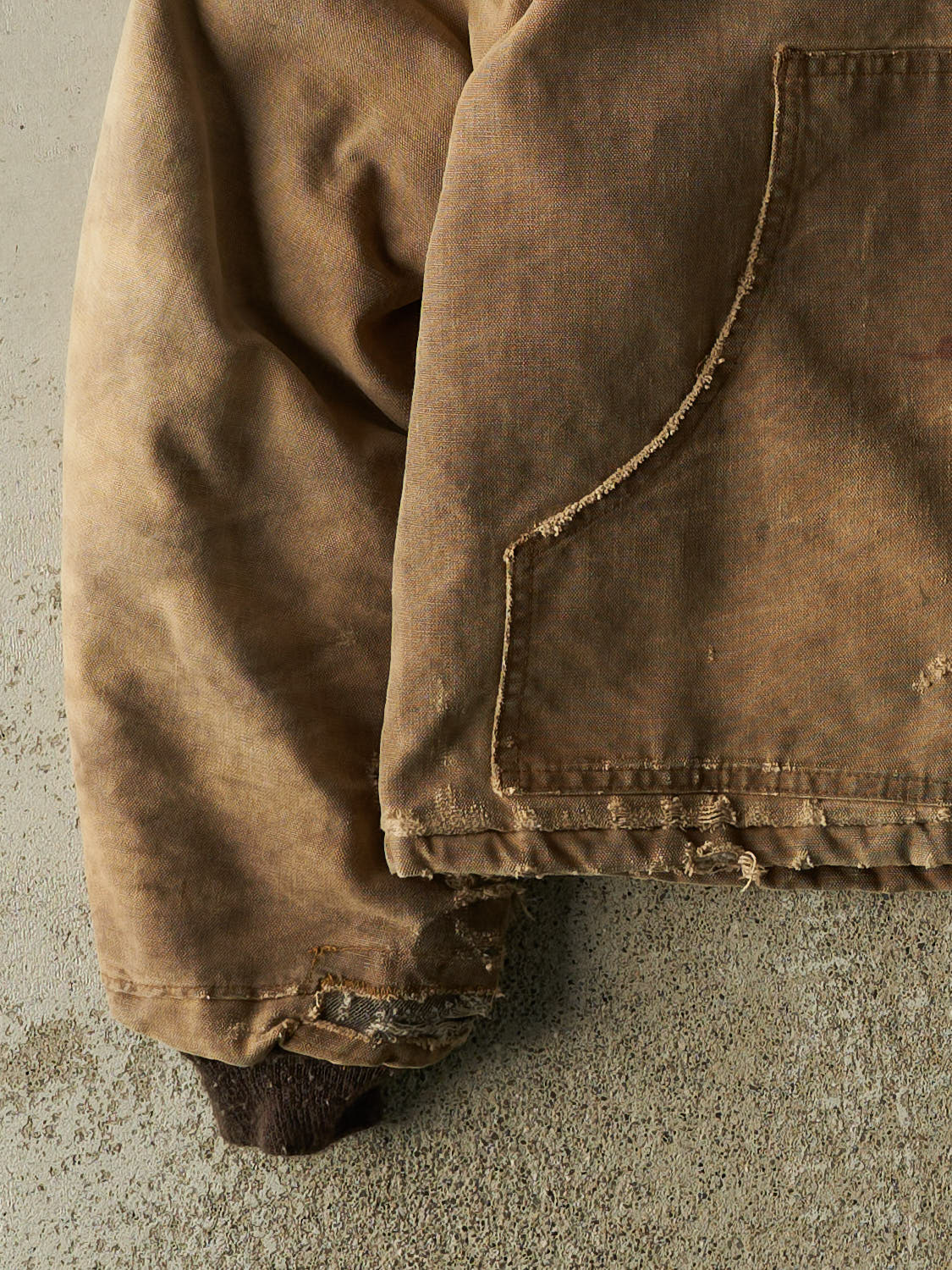 Vintage 90s Beige Carhartt Arctic Jacket (L/XL)