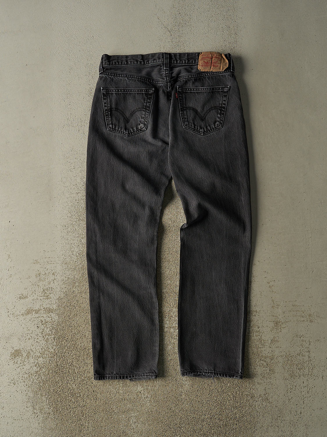 Vintage Y2K Faded Black Levi's 501 Denim Pants (33x32)
