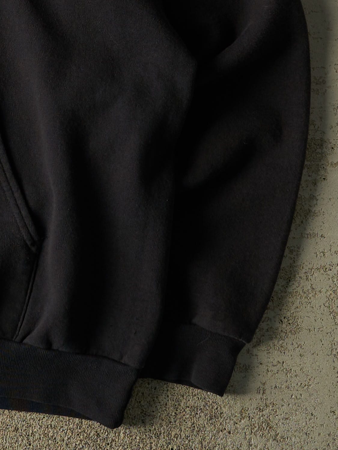 Vintage 90s Black Raiders Hoodie (L)