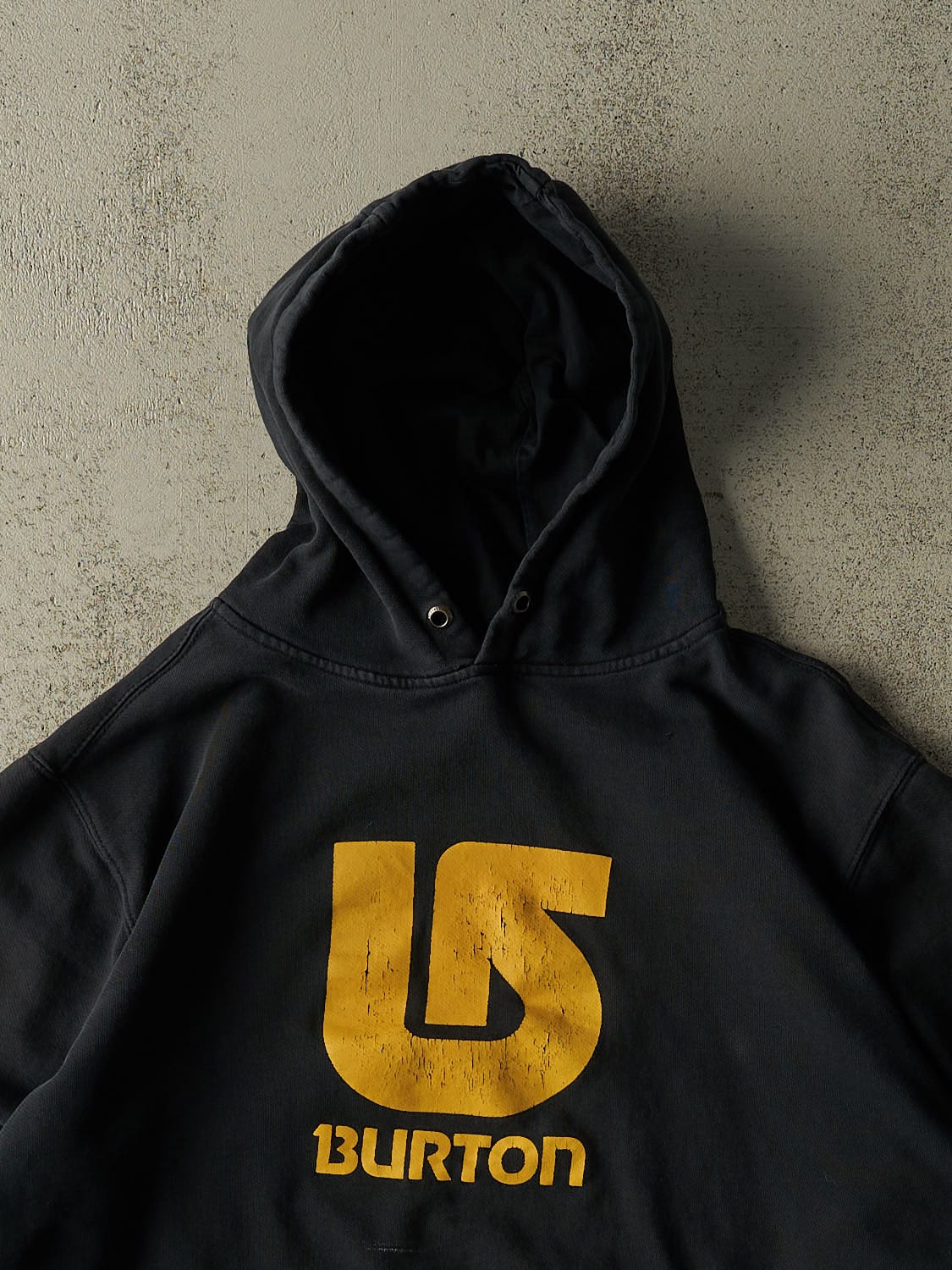 Vintage Y2K Black Burton Snowboards Hoodie (L/XL)