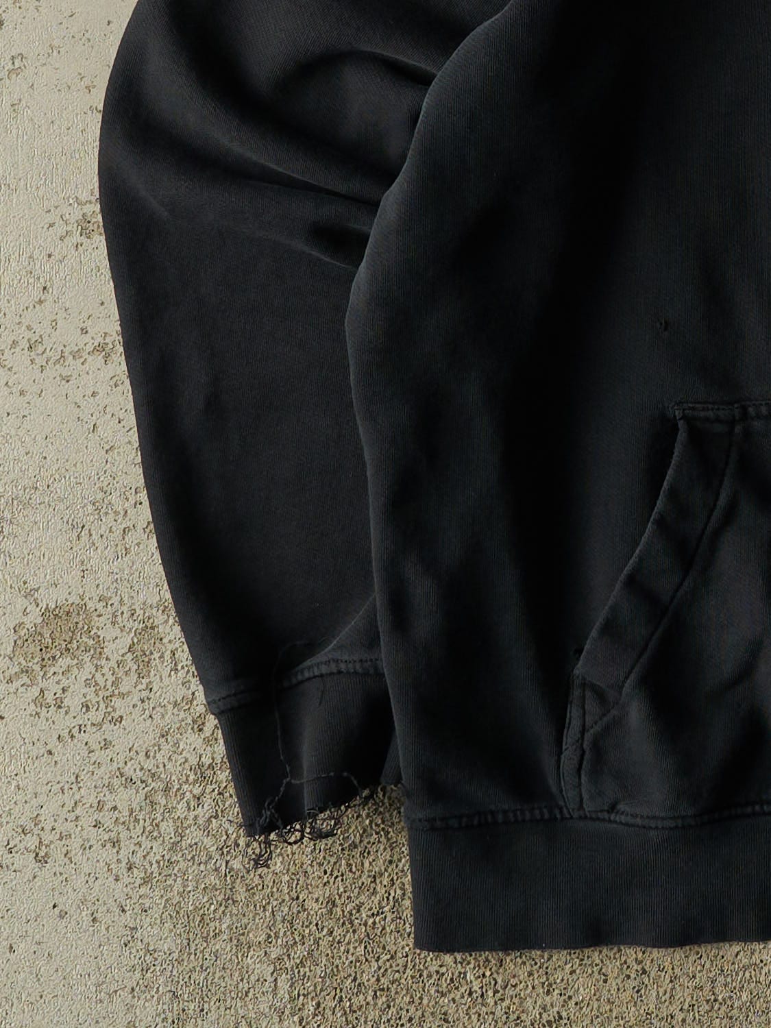 Vintage Y2K Black Burton Snowboards Hoodie (L/XL)
