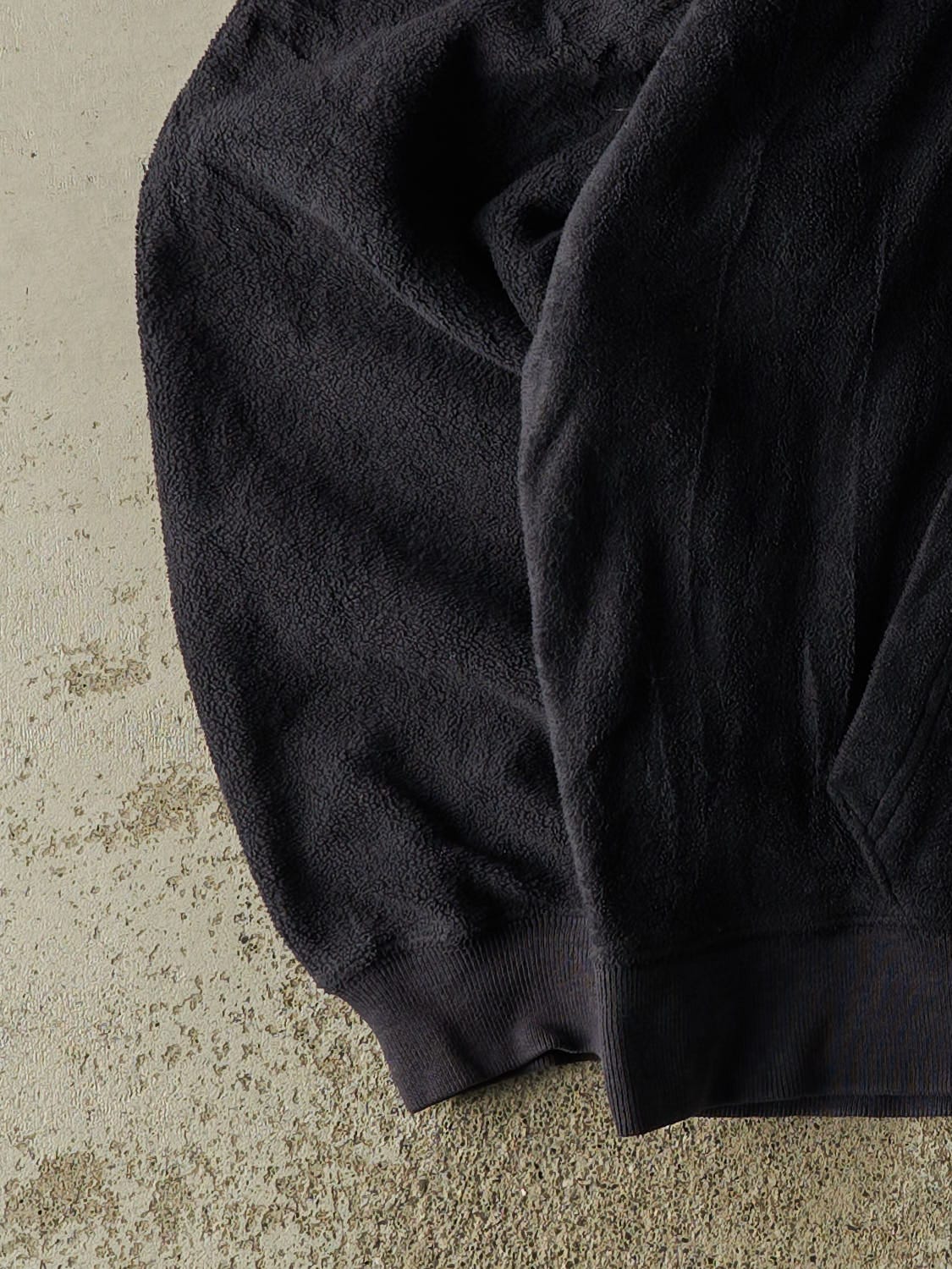 Vintage Y2K Navy Blue Gap Fleece Hoodie (XL)