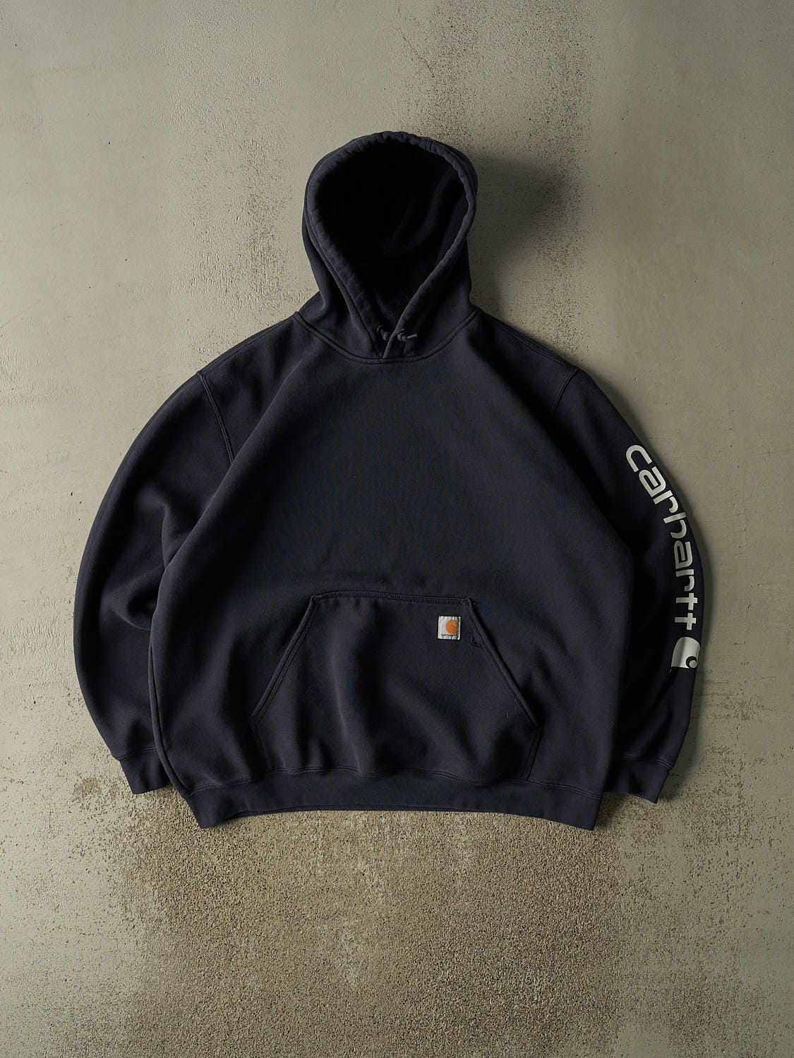 Vintage Y2K Navy Blue Carhartt Hoodie (XXL/XXXL)