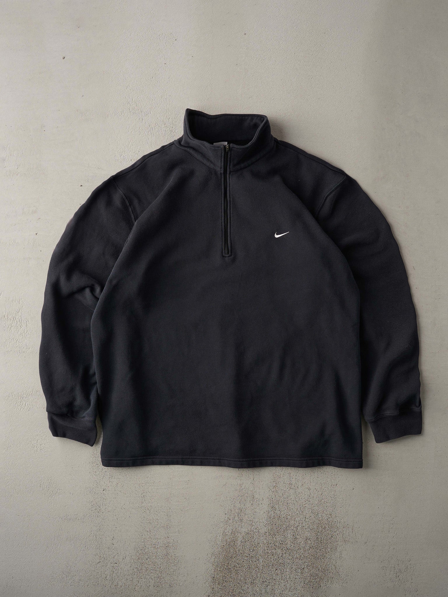 Vintage Y2K Black Nike Quarter Zip Golf Crewneck (XL)