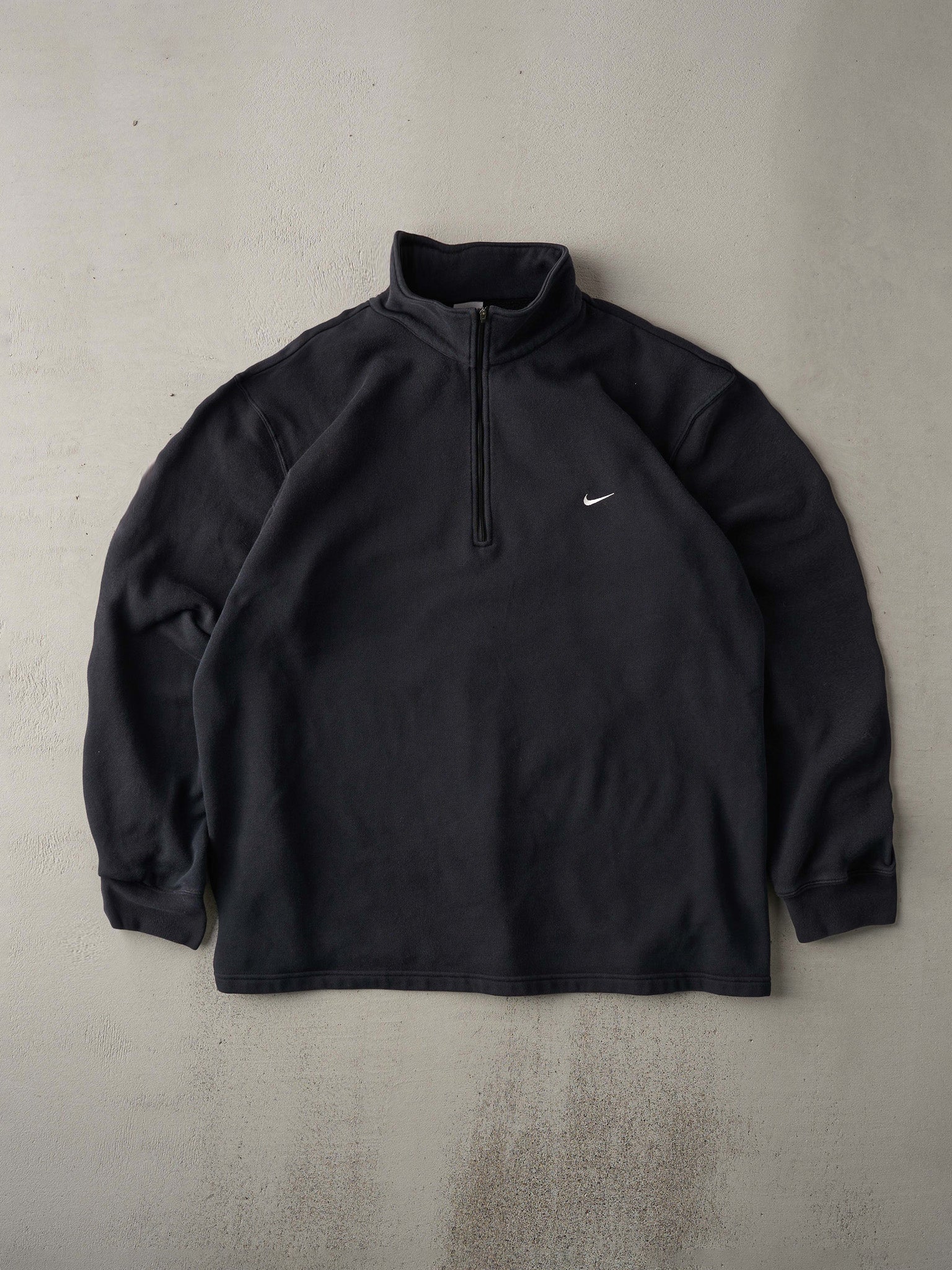 Vintage Y2K Black Nike Quarter Zip Golf Crewneck (XL)