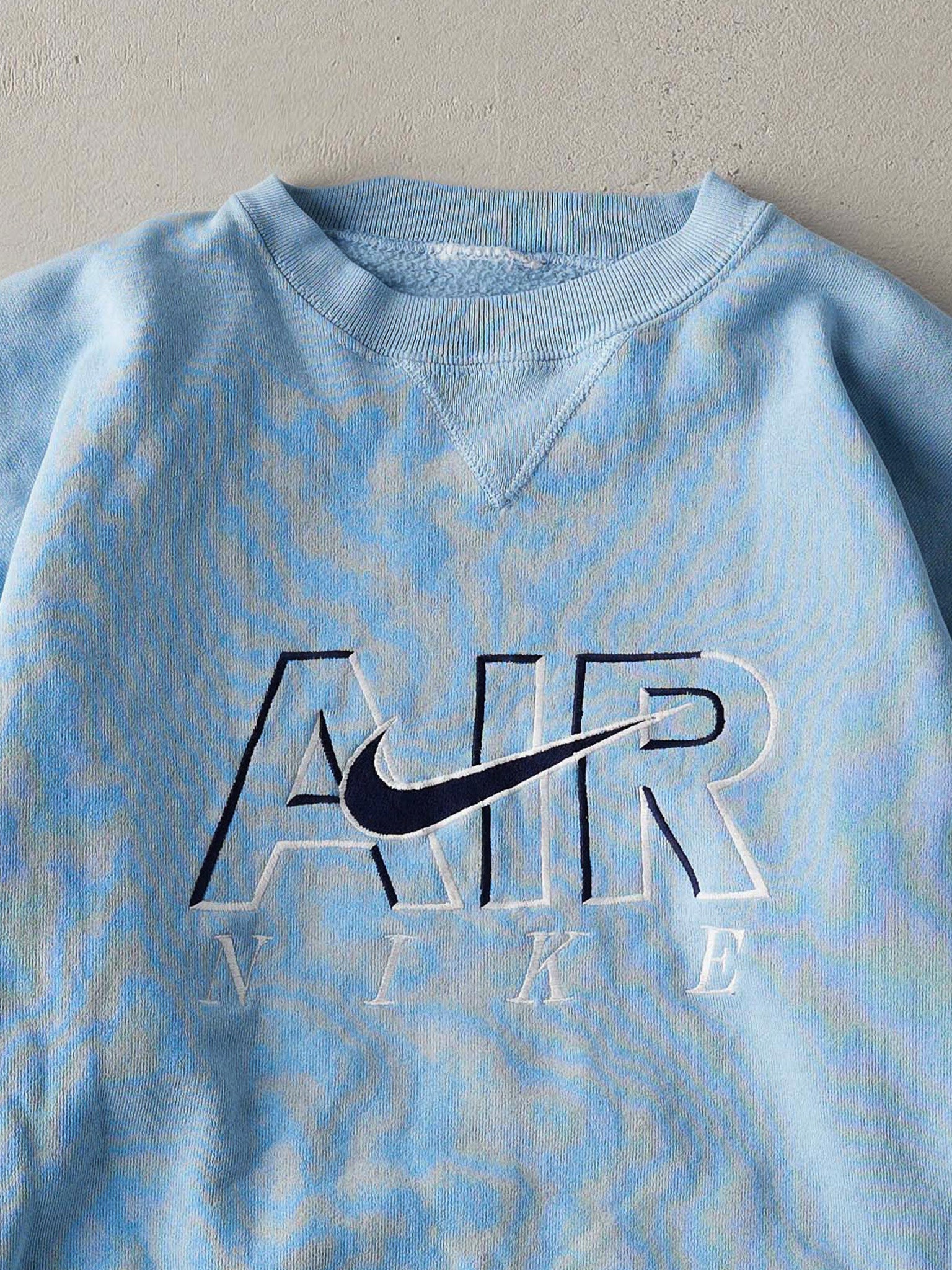 Vintage 90s Baby Blue Nike Air Crewneck (M)