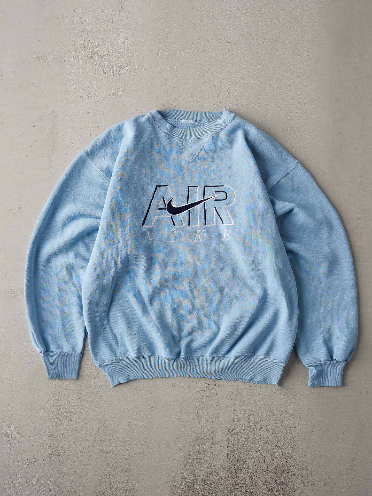 Vintage 90s Baby Blue Nike Air Crewneck (M)