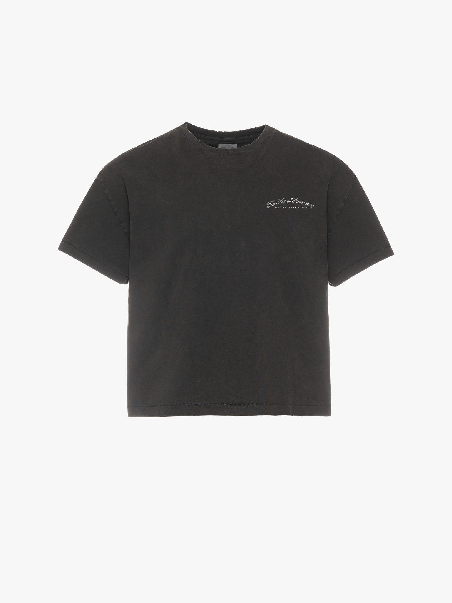 The Art of Rewearing Tee - Jet Black