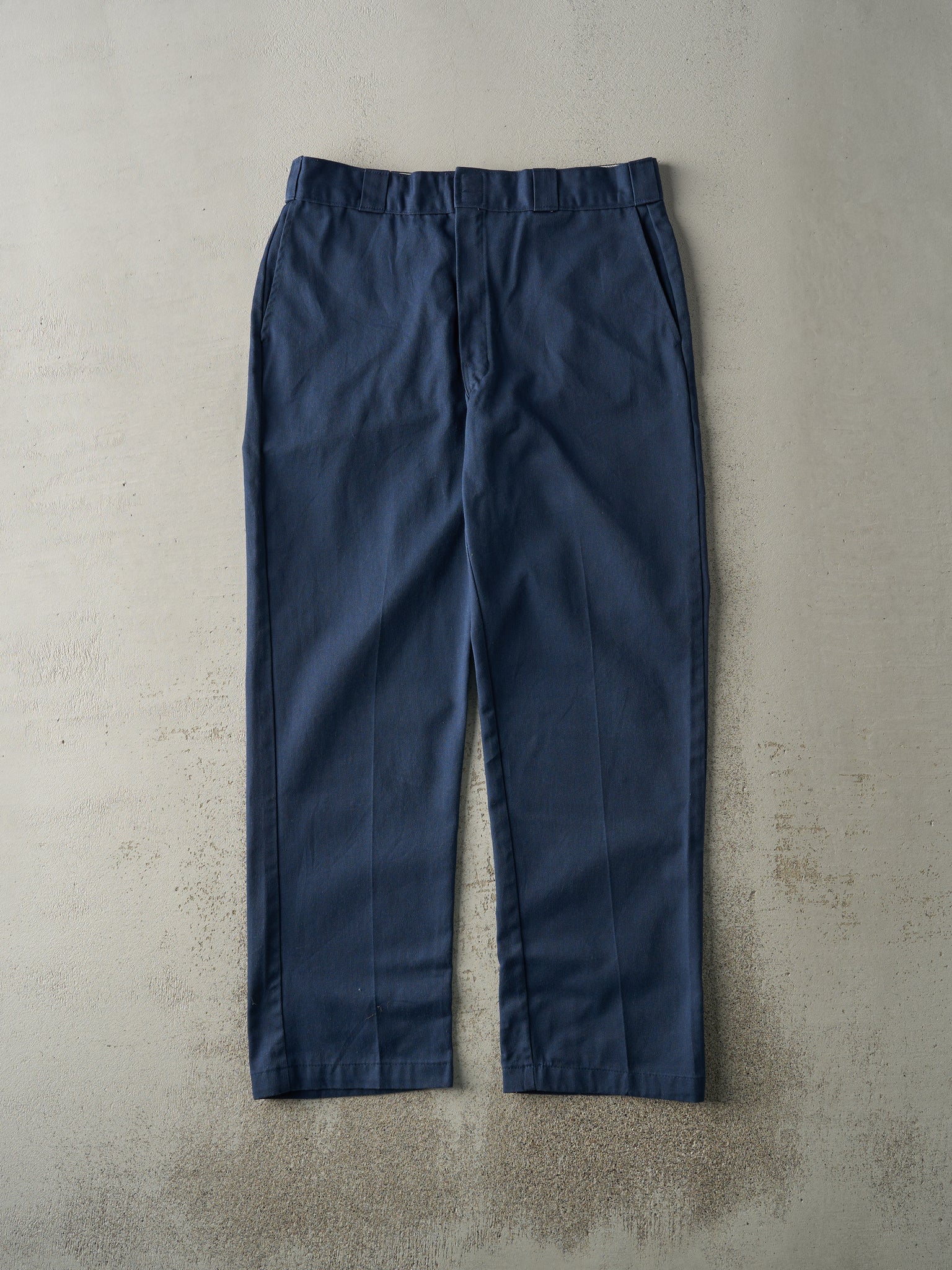 Vintage 90s Navy Blue Dickies Work Pants (34x30.5)