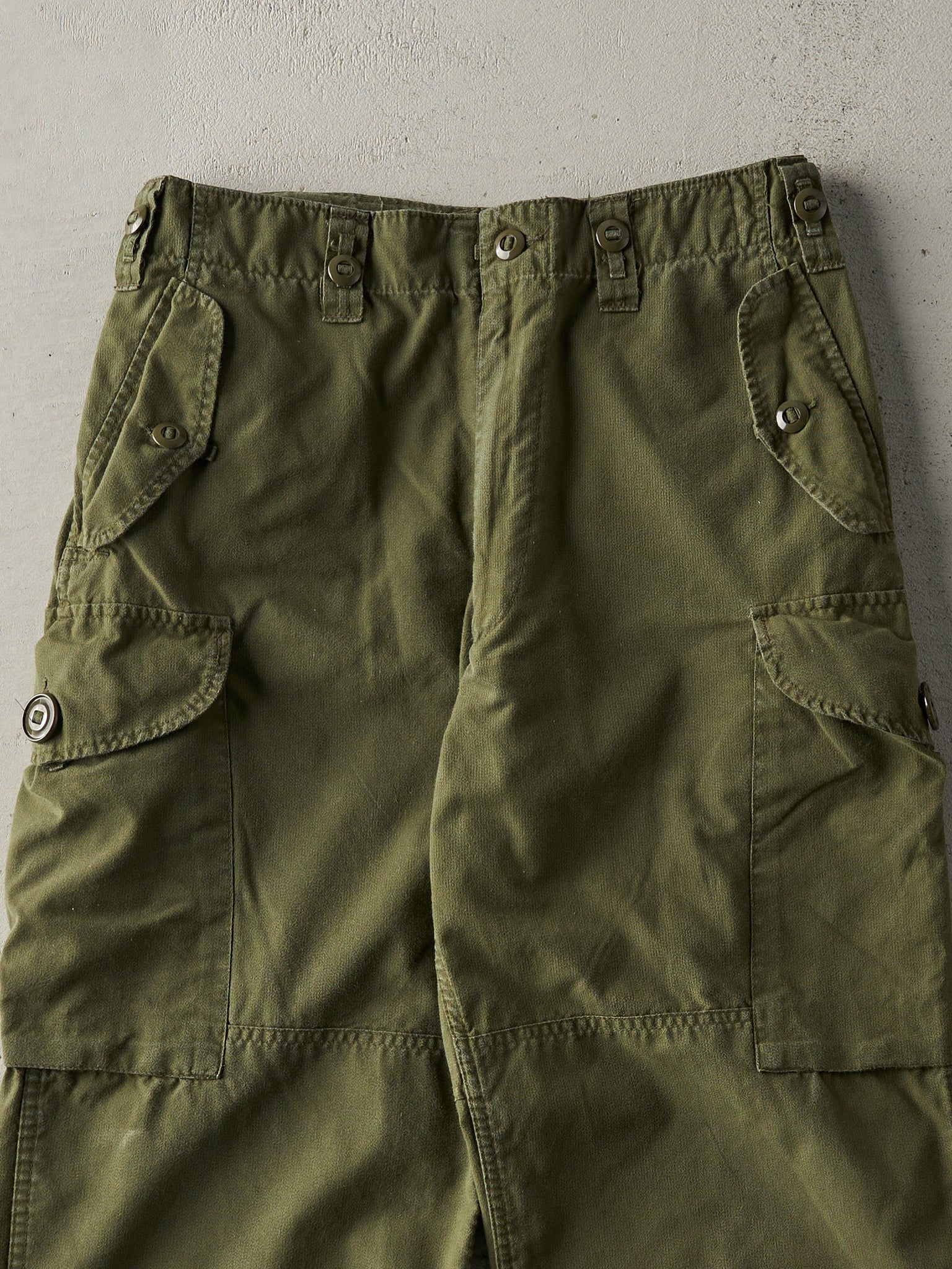 Vintage 98' Army Green Military Pants (31x27.5)