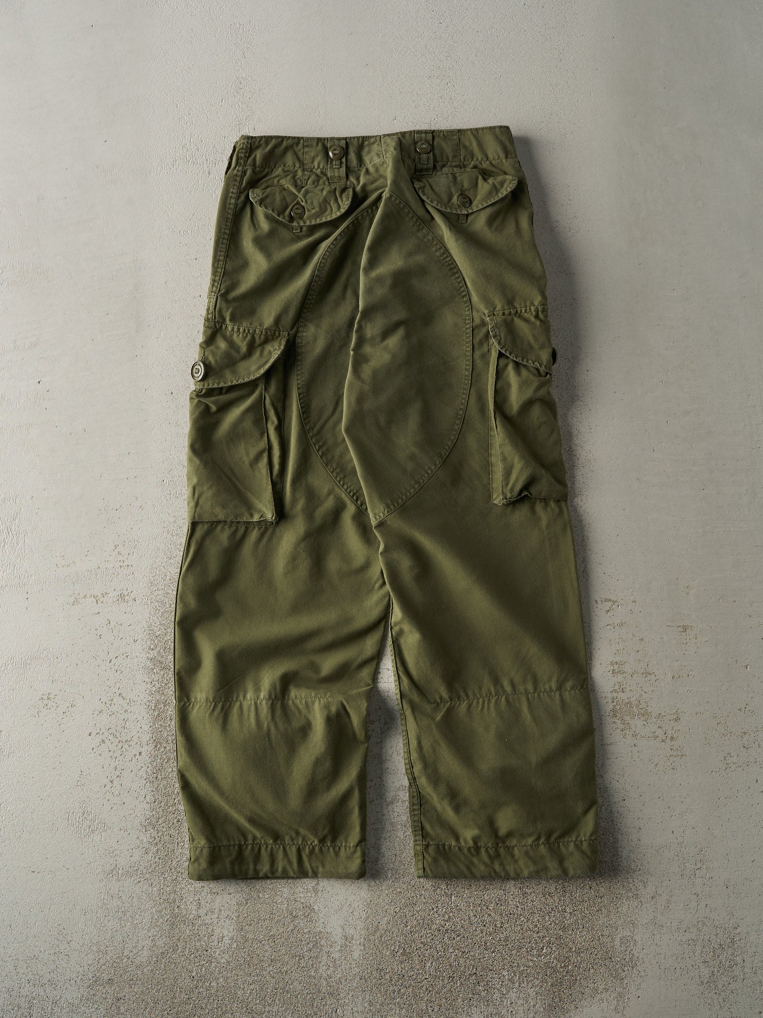 Vintage 98' Army Green Military Pants (31x27.5)