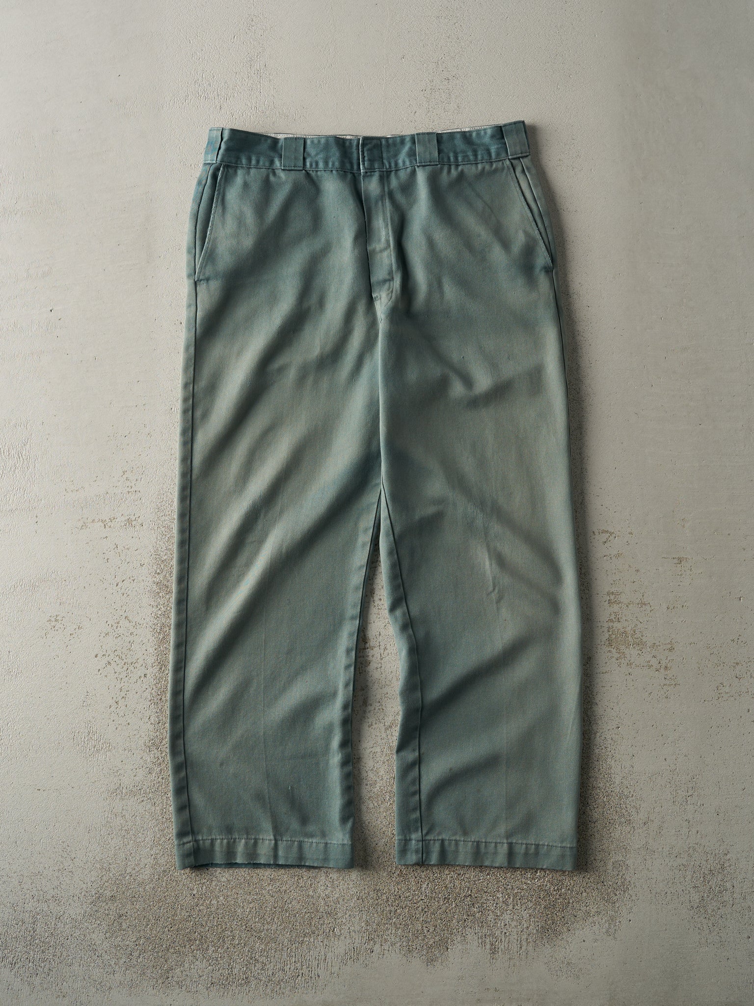 Vintage 90s Washed Green Dickies Work Pants (35x28)