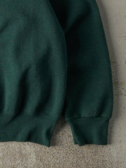 Vintage 90s Forest Green Blank Crewneck (L/XL)