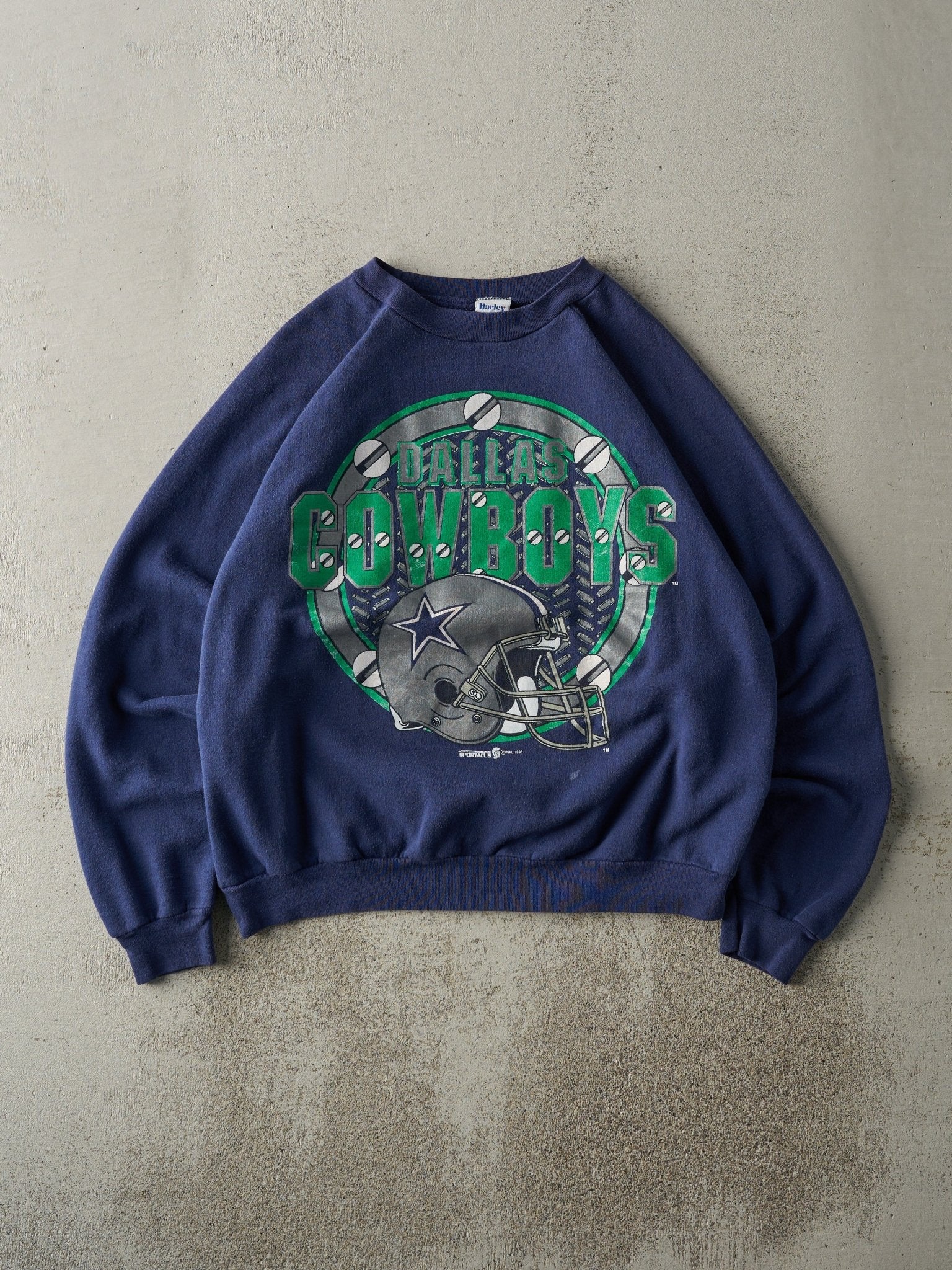 Vintage 93' Navy Blue Dallas Cowboys Crewneck (M)