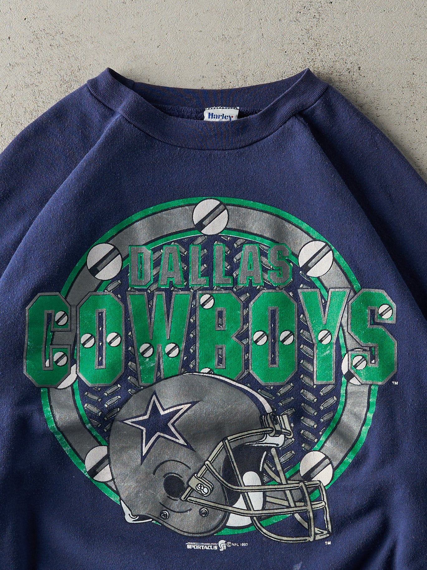 Vintage 93' Navy Blue Dallas Cowboys Crewneck (M)
