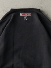 Vintage 90s Black Embroidered Colorado Avalanche Crewneck (XL)