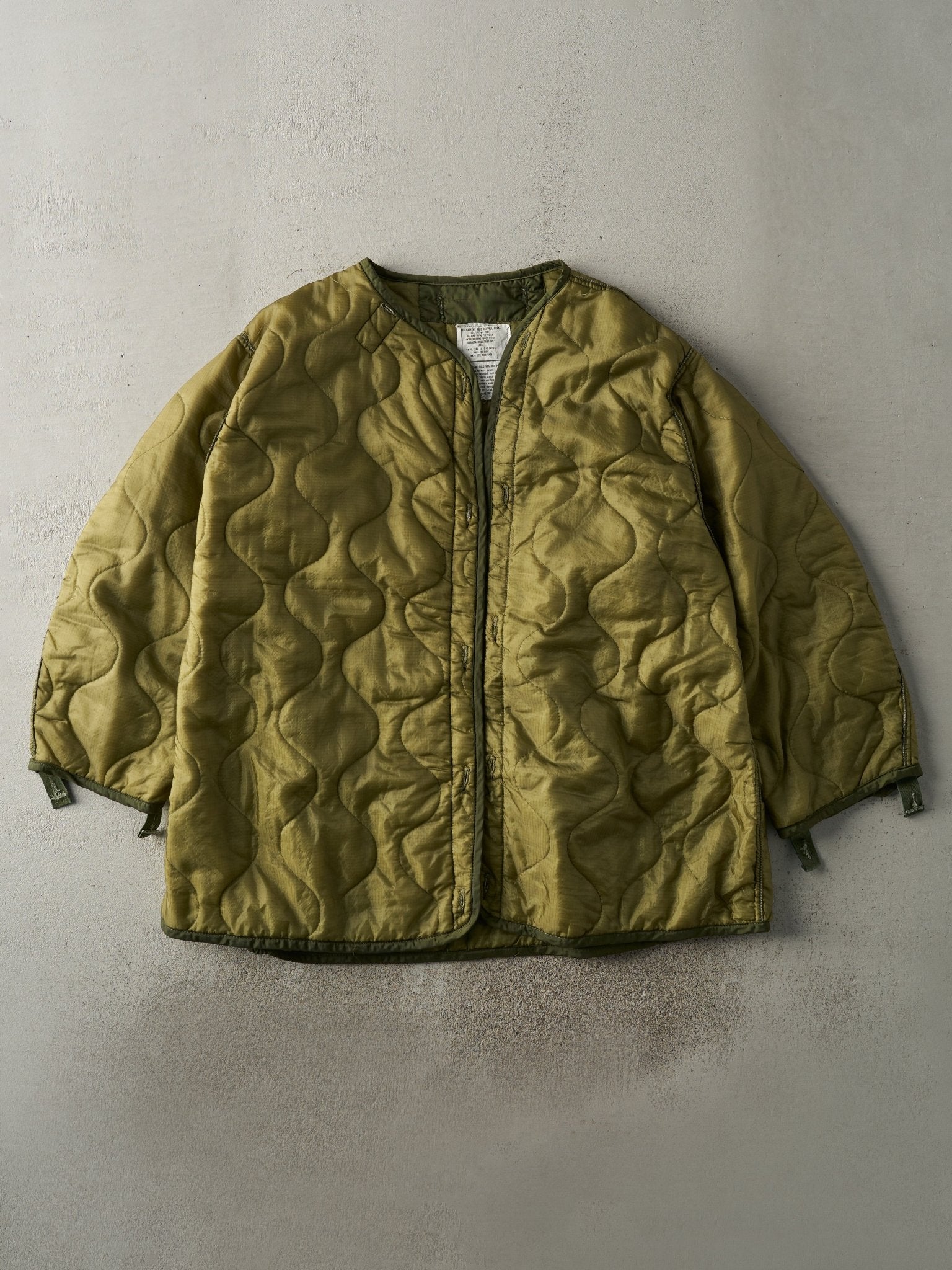 Vintage 90s Army Green Liner Jacket (XXL/XXXL) – Rebalance Vintage