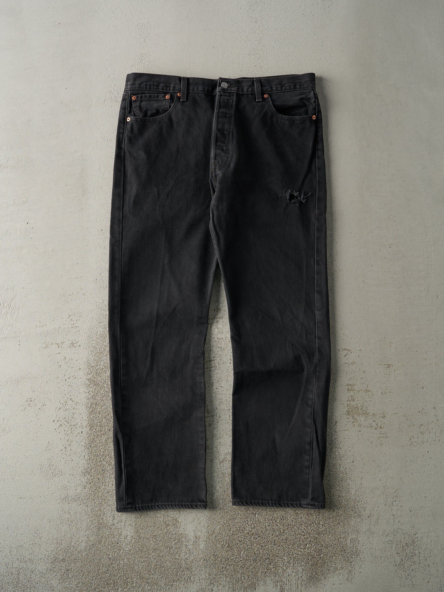 Vintage Y2K Black Levi's 501 Denim Pants (36x30)