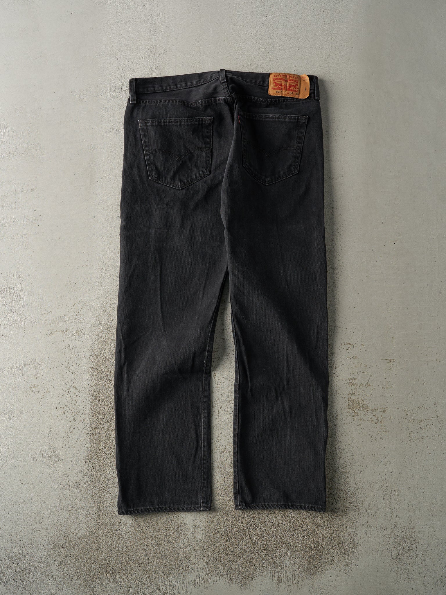 Vintage Y2K Black Levi's 501 Denim Pants (36x30)