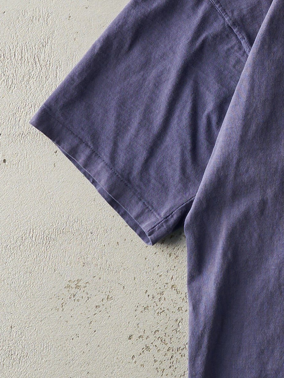 Vintage 90s Navy Blue Blank Gap Single Stitch Tee (S/M)