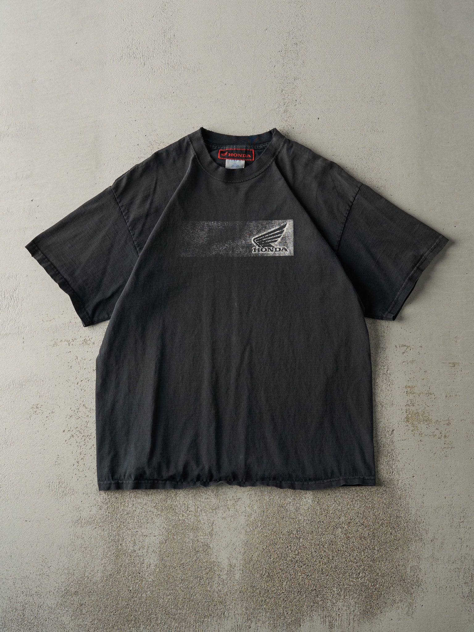 Vintage Y2K Black Honda Racing Tee (M/L)