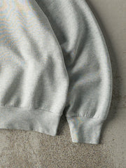 Vintage 90s Heather Grey Blank Boxy Crewneck (M)