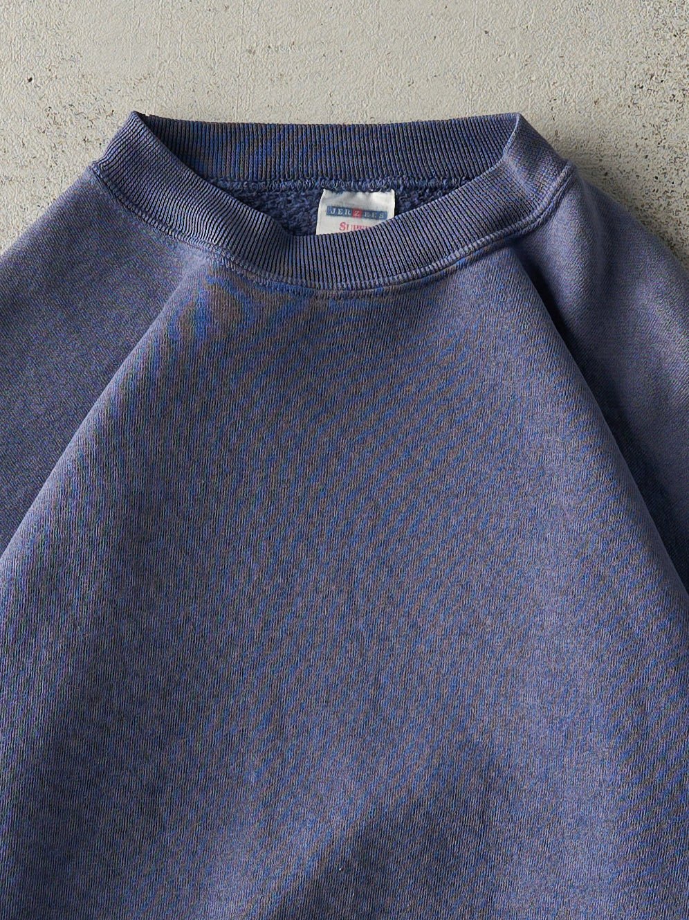 Vintage Y2K Blue Blank Crewneck (M)