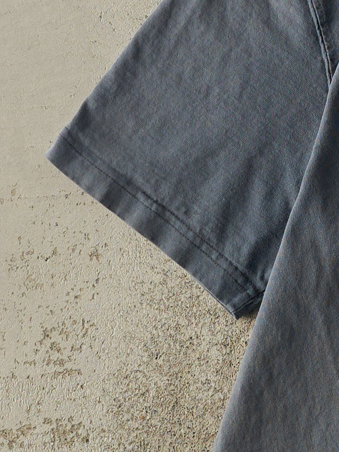 Vintage Y2K Sun Faded Blue Carhartt Pocket Tee (S/M)