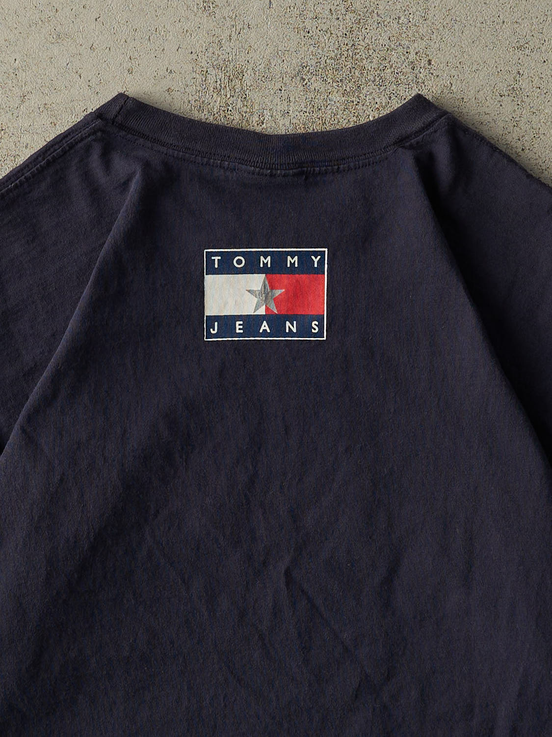 Vintage 90s Navy Blue Tommy Jeans Tee (M/L)