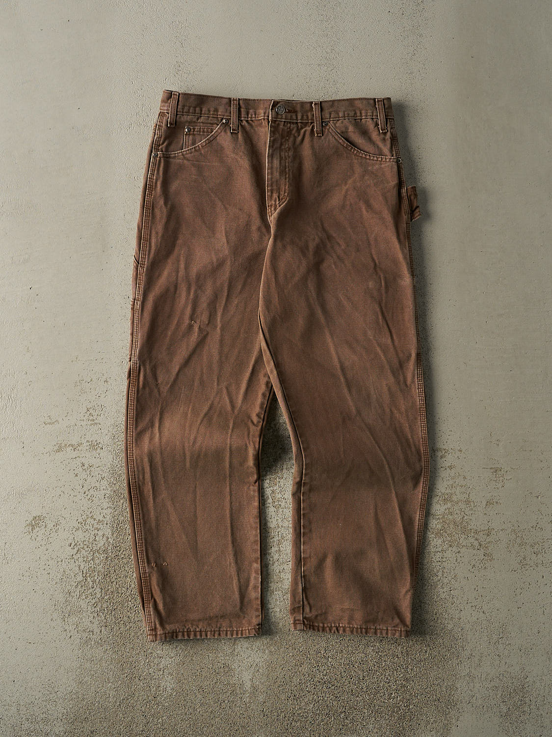 Vintage 90s Brown Dickies Carpenter Pants (34x30)