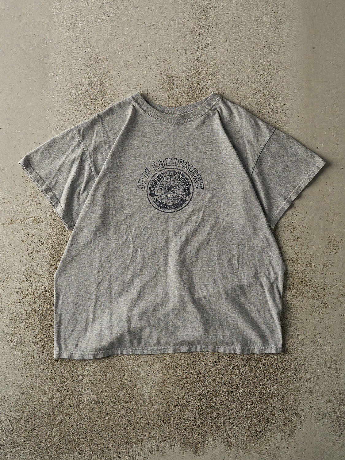 Vintage Y2K Grey Bum Equipment Tee (M/L)