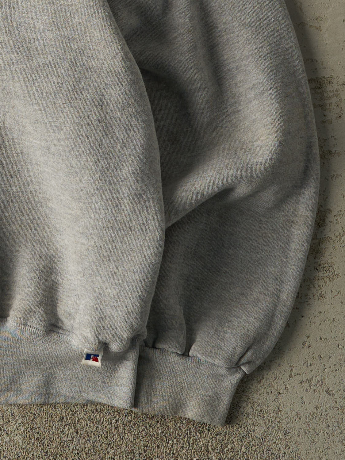 Vintage Y2K Grey Russell Athletic Blank Crewneck (M)