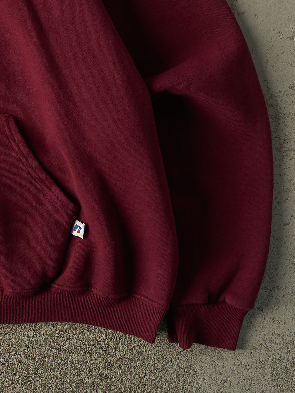 Vintage Y2K Burgundy Missouri State Bears Russell Athletic Hoodie (M/L)