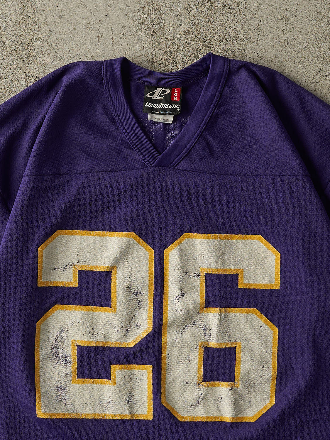 Vintage 90s Purple Minnesota Vikings #26 Robert Smith Cropped