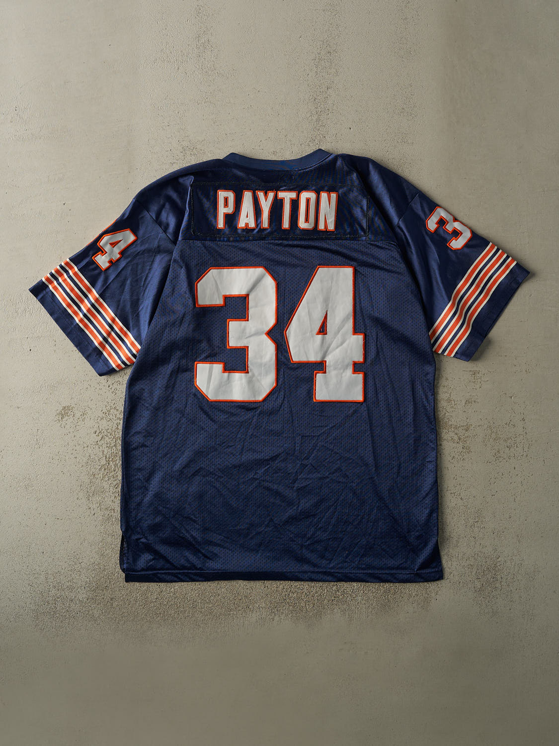 Vintage Y2K Navy Blue Chicago Bears #34 Walter Payton Football Jersey (XXXL)