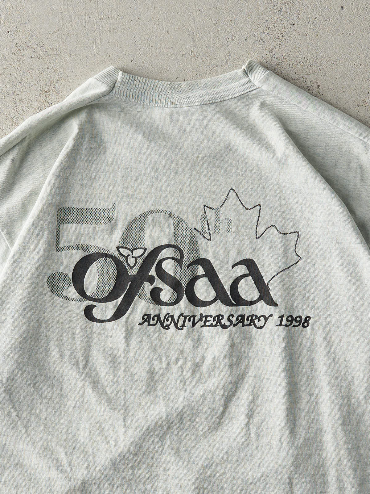 Vintage 98' Heather Grey Adidas x Ofsaa Tee (M/L)