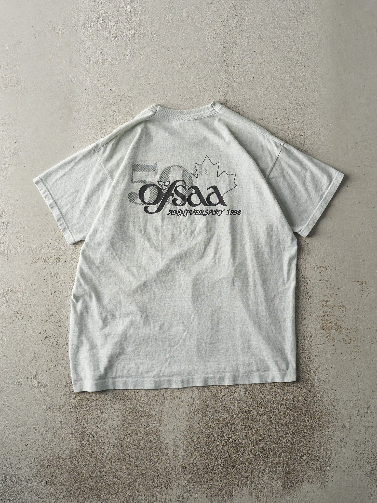 Vintage 98' Heather Grey Adidas x Ofsaa Tee (M/L)